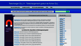 What Telecharger-dll.fr website looked like in 2021 (3 years ago)