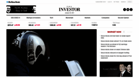 What Theinvestor.co.kr website looked like in 2021 (5 years ago)