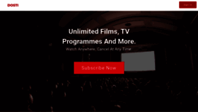 What Thecinemadosti.com website looked like in 2021 (3 years ago)