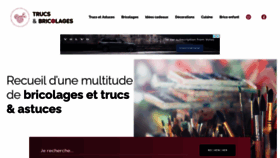 What Trucsetbricolages.com website looked like in 2021 (3 years ago)