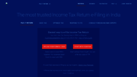 What Taxspanner.com website looked like in 2021 (3 years ago)