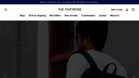 What Thepostbox.in website looked like in 2021 (3 years ago)