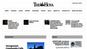 What Thehoya.com website looked like in 2021 (3 years ago)
