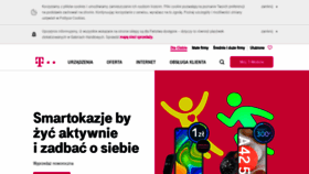 What T-mobile.pl website looked like in 2021 (3 years ago)