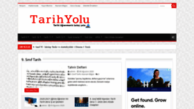 What Tarihyolu.com website looked like in 2021 (3 years ago)
