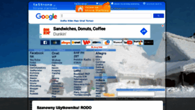 What Tastrona.pl website looked like in 2021 (3 years ago)