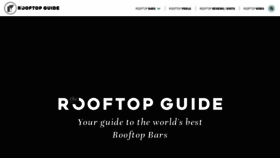 What Therooftopguide.com website looked like in 2021 (3 years ago)