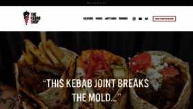 What Thekebabshop.com website looked like in 2021 (3 years ago)