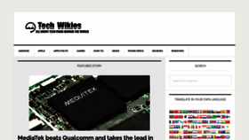 What Techwikies.com website looked like in 2021 (3 years ago)