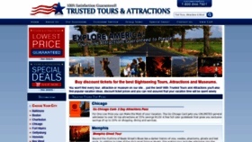 What Trustedtours.com website looked like in 2021 (3 years ago)