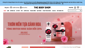 What Thebodyshop.com.vn website looked like in 2021 (3 years ago)