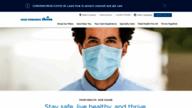 What Thrive.kaiserpermanente.org website looked like in 2021 (3 years ago)