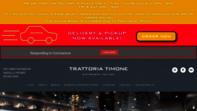 What Trattoriatimone.ca website looked like in 2021 (3 years ago)