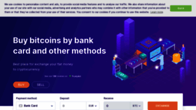 What Transcoin.me website looked like in 2021 (4 years ago)