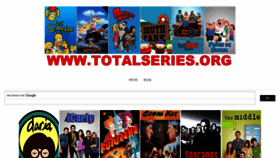 What Totalseries.org website looked like in 2021 (3 years ago)