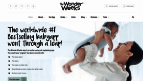 What Thewonderweeks.com website looked like in 2021 (3 years ago)