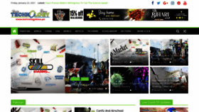 What Technologytimes.pk website looked like in 2021 (5 years ago)
