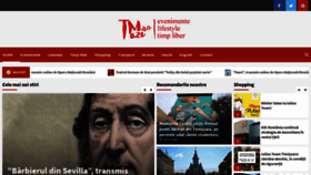 What Timisoaraazi.ro website looked like in 2021 (3 years ago)