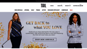 What Tailactivewear.com website looked like in 2021 (3 years ago)