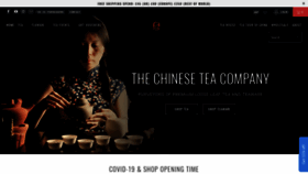 What The-chinese-tea-company.com website looked like in 2021 (3 years ago)