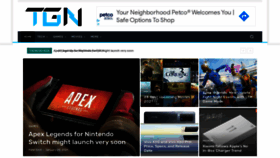 What Techgamesnews.com website looked like in 2021 (3 years ago)