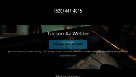 What Tucsonazwelding.com website looked like in 2021 (3 years ago)
