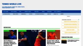 What Tennisworldlive.com website looked like in 2021 (3 years ago)