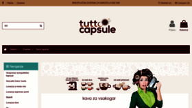 What Tuttocapsule.si website looked like in 2021 (3 years ago)