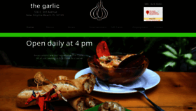 What Thegarlic.net website looked like in 2021 (3 years ago)