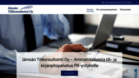 What Tilico.fi website looked like in 2021 (3 years ago)