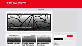 What Tombolycarisimo.com website looked like in 2021 (3 years ago)