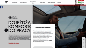 What Toyota-zg.pl website looked like in 2021 (3 years ago)
