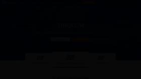 What Timocom.es website looked like in 2021 (3 years ago)