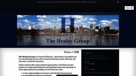 What Thehealeygroup.net website looked like in 2021 (3 years ago)