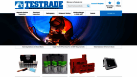 What Testrade.co.uk website looked like in 2021 (3 years ago)
