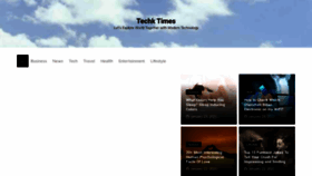 What Techktimes.com website looked like in 2021 (3 years ago)