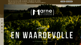 What Tourisme-en-champagne.nl website looked like in 2021 (3 years ago)