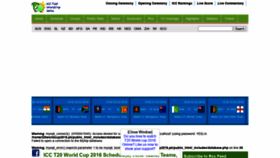 What T20worldcup2016.pk website looked like in 2021 (3 years ago)
