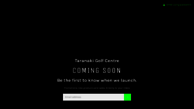 What Taranakigolfcentre.co.nz website looked like in 2021 (3 years ago)