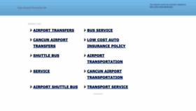 What Top-airport-transfer.de website looked like in 2021 (3 years ago)
