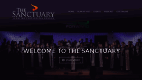 What Thesanctuaryupc.com website looked like in 2021 (3 years ago)