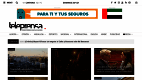 What Teleprensa.com website looked like in 2021 (3 years ago)