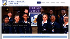 What Thekingsschool.co.za website looked like in 2021 (3 years ago)