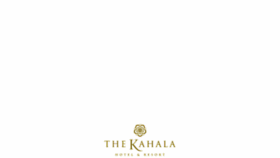 What Thekahala.jp website looked like in 2021 (3 years ago)