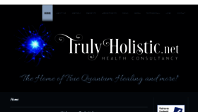 What Trulyholistic.net website looked like in 2021 (3 years ago)