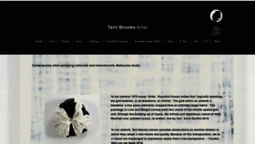 What Terri-brooks-artist.com website looked like in 2021 (3 years ago)