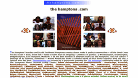 What Thehamptons.com website looked like in 2021 (3 years ago)