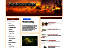 What Tacklesmith.com website looked like in 2021 (3 years ago)