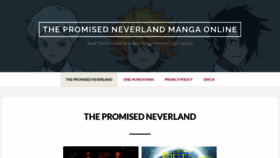 What Thepromisedneverland.co website looked like in 2021 (3 years ago)