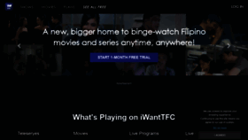 What Tfc.tv website looked like in 2021 (3 years ago)